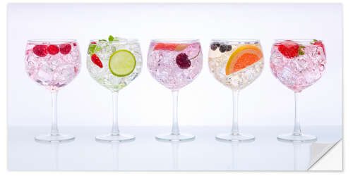 Wall sticker Gin Journey