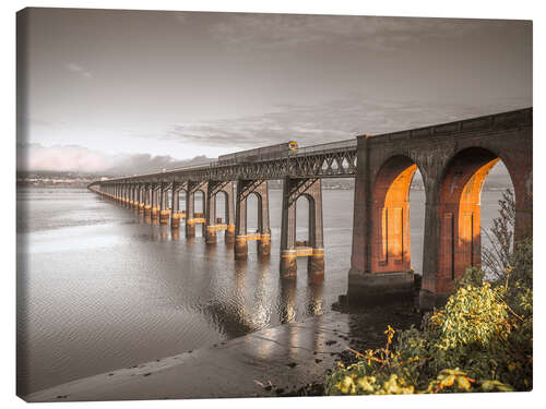 Lærredsbillede Tay Rail Bridge