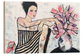 Tableau en bois Beautiful Mistake - Adriane Dworzak