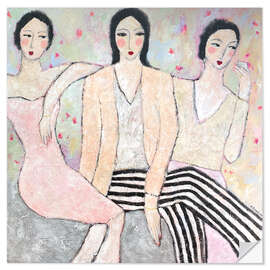 Wandsticker True Colours