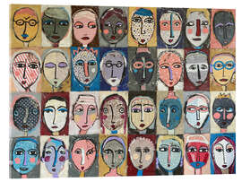 Acrylglasbild Most Wanted - Adriane Dworzak