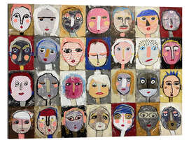 Aluminium print Generations - Adriane Dworzak