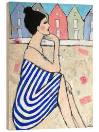 Holzbild Home is where your heart is - Adriane Dworzak