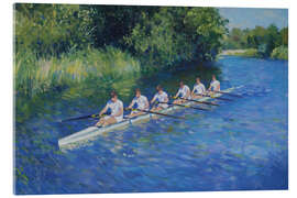 Acrylic print Rowers Gliding - Felipe Hora