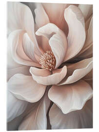 Acrylic print In Stillness, a Flower - Annika Persson
