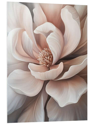 Foam board print In Stillness, a Flower
