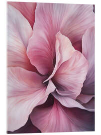 Acrylic print Pink Flower
