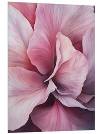 Tableau en PVC Pink Flower