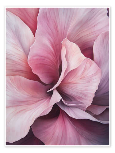 Póster Pink Flower