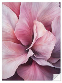 Sticker mural Pink Flower