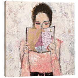 Wood print Spellbound - Adriane Dworzak