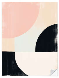 Autocolante decorativo Minimalist Abstract