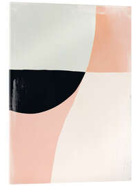 Tableau en verre acrylique Abstract Minimal - Dani Jay Designs