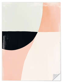 Sticker mural Abstract Minimal - Dani Jay Designs