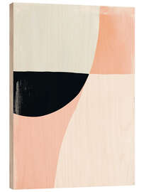 Tableau en bois Abstract Minimal - Dani Jay Designs