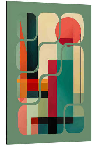 Alubild Bauhaus-Inspiration