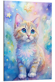 Magnettafel Kätzchen in der Fantasiewelt