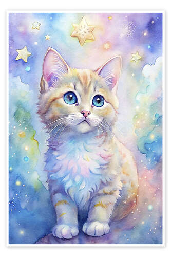Plakat Kittens in the fantasy world