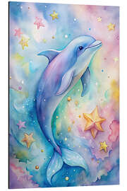 Magnettafel Delfin in der Fantasiewelt