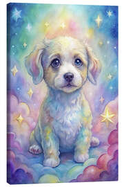 Obraz na płótnie Puppy in the fantasy world - nobelart