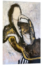 Tableau en verre acrylique Life is what you make it - Adriane Dworzak