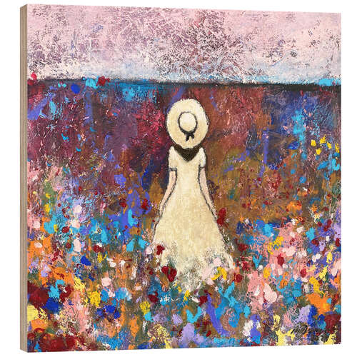 Hout print Daydream