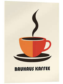 Stampa su vetro acrilico Bauhaus Kaffee