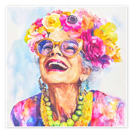 Wandbild Stilikone - Andrea Haase