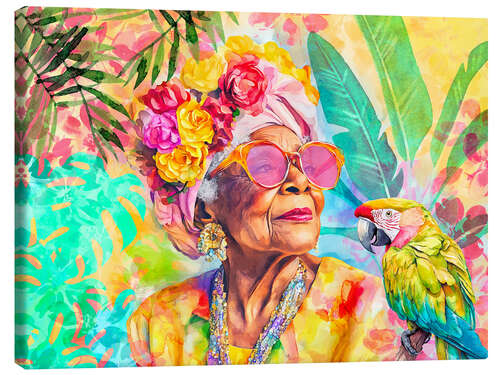 Obraz na płótnie Tropical Style