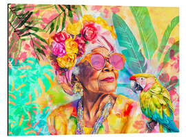 Magnettafel Tropical Style