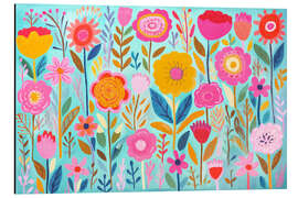 Magnettafel Blumenwiese