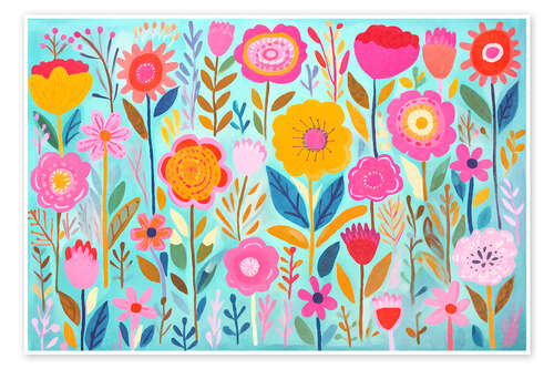 Poster Flower meadow