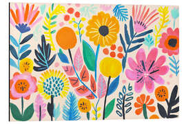 Aluminium print Colourful summer meadow - Andrea Haase