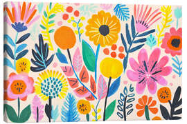 Canvas print Colourful summer meadow - Andrea Haase