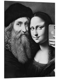 Aluminium print Mona and Leo - Dikhotomy