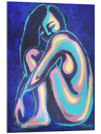 Acrylglasbild Dreaming Lady - Carmen Tyrrell