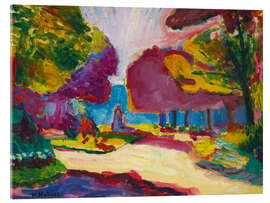 Acrylic print Luxembourg Gardens - Henri Matisse