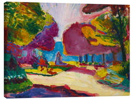 Canvas print Luxembourg Gardens - Henri Matisse