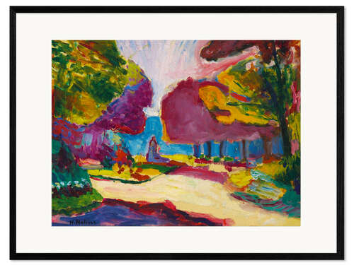 Framed art print Luxembourg Gardens