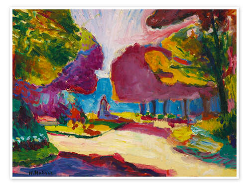 Poster Luxembourg Gardens
