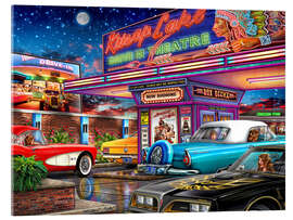 Acrylic print At The Drive-In - Michael Fishel