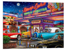 Hartschaumbild At The Drive-In