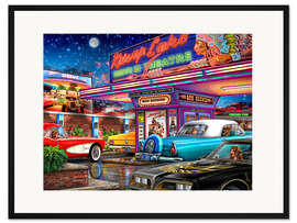 Gerahmter Kunstdruck At The Drive-In