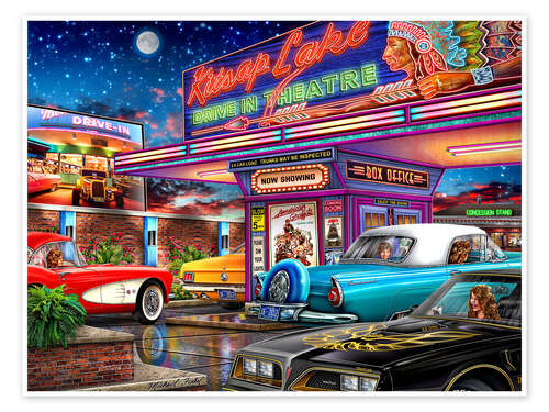 Poster At The Drive-In