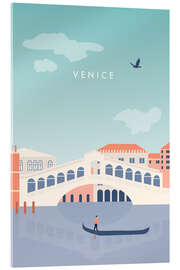 Akrylglastavla Venice - Katinka Reinke