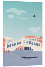 Hartschaumbild Venedig