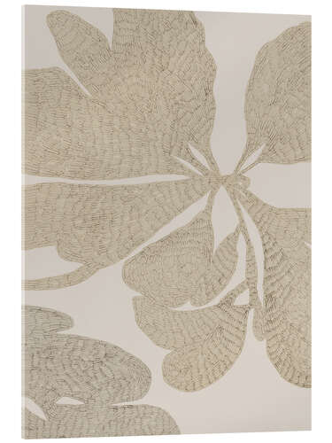Acrylic print Calm Strokes No 25