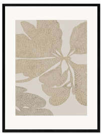 Gerahmter Kunstdruck Calm Strokes No 25