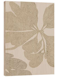 Wood print Calm Strokes No 25 - treechild