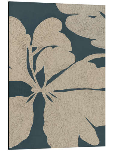 Quadro em alumínio Calm Strokes No 26